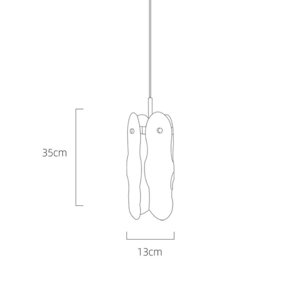 Светильник DZN-13801 ЗОЛОТАЯ БРОНЗА ` D130/H350+1500/1/E14/40W высококачественное стекло ручной рабо