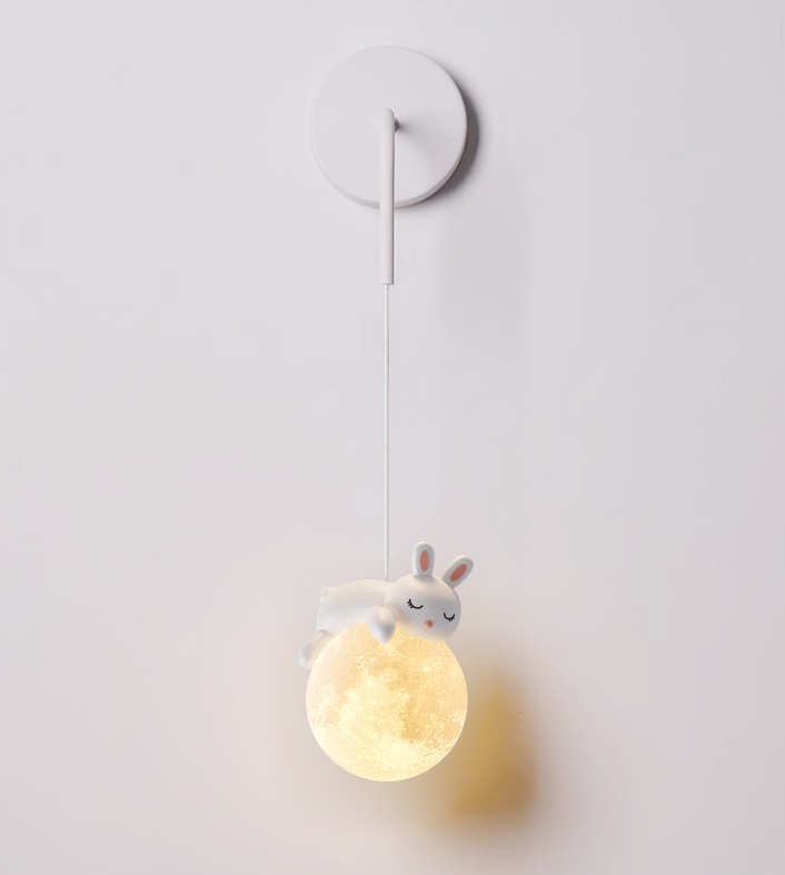 Светильник DZN-13094 БЕЛЫЙ ` D150/H400/1/G9/5W SOFTTOY