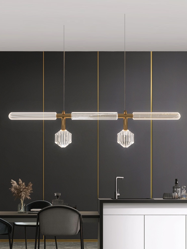 Светильник DZN-13140 БРОНЗА ` D1060*210/H1200/6/LED/18W/4000K VUOKSA