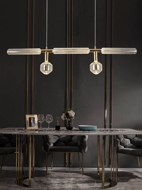 Светильник DZN-13140 БРОНЗА ` D1060*210/H1200/6/LED/18W/4000K VUOKSA