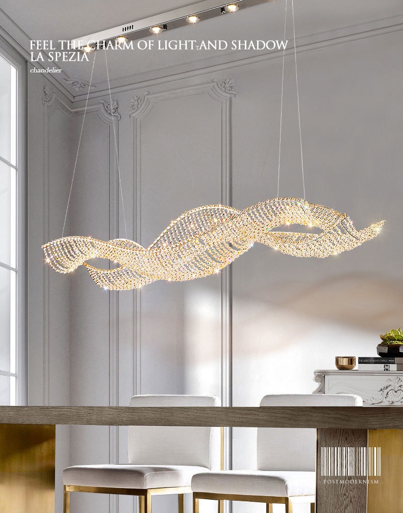 Светильник подвесной светодиодный ElegantLight DZN-11178 ЗОЛОТО ` D1200*380/H2000/2/LED/50W/3000-650