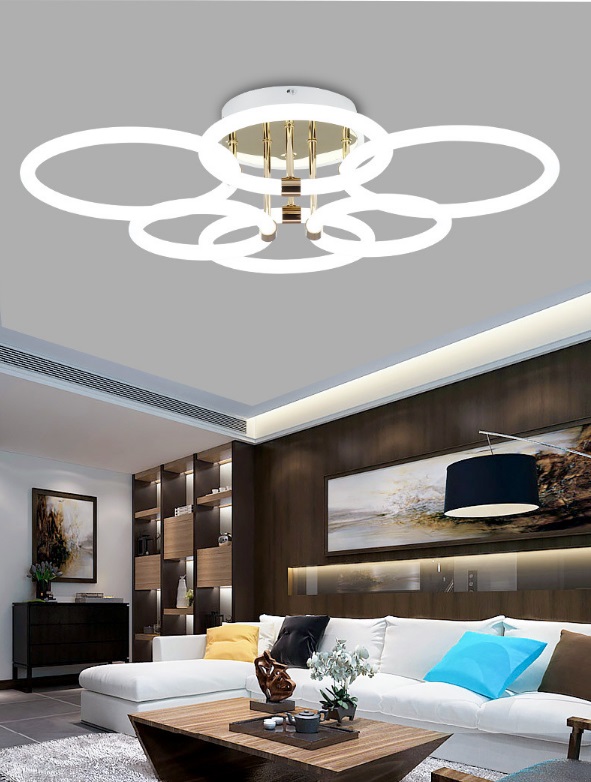 Светильник GL.35363 360LED GOLD/ЗОЛОТО ` 6/LED/90W 4000-4500K SPF14 (1) Марлоу