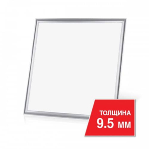 Ecola LED panel тонкая панель без драйвера 40W 220V 6500K Матовая 595x595x9 (без PBLN40ELT)