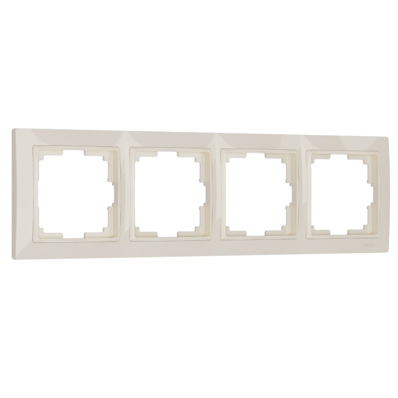 WERKEL Snabb basic WL03-Frame-04/ Рамка на 4 поста (слоновая кость, basic) a036633 W0042003