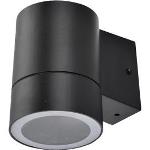 Ecola G53 LED 8003A светильник накладной IP65 прозрачный Цилиндр металл. 1*G53 Черный 114x140x90