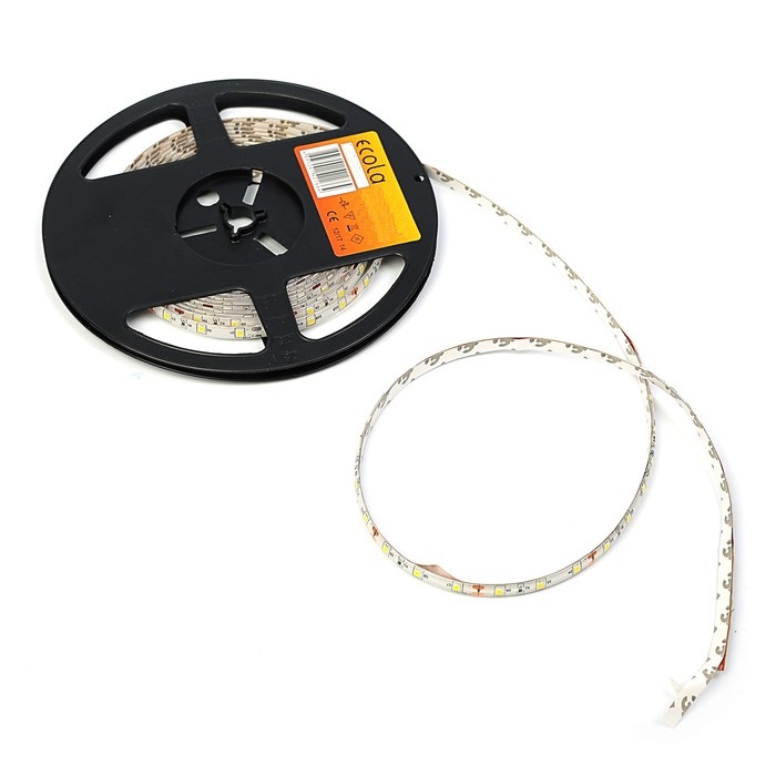 Ecola LED strip STD 14.4W/m 12V IP20 10mm 60Led/m 4200K 14Lm/LED 840Lm/m светод. лента на катуш 5м.