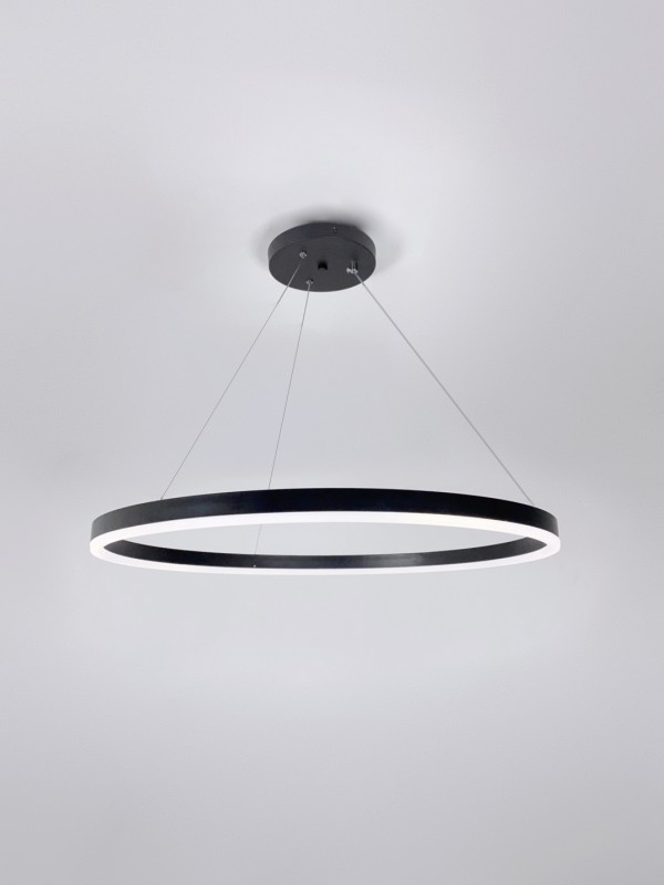 Светильник SPFD-3469 BLACK / ЧЕРНЫЙ МЕТАЛЛ ` D600/H1200/1/LED/18W SPFD21-10