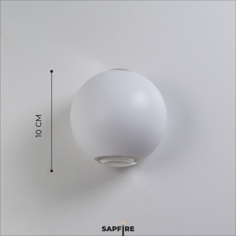 Светильник Elegant SPF-9869 WHITE/БЕЛЫЙ ` D100/H100/2/LED/6W/4000-4500K CARLSON SPF09