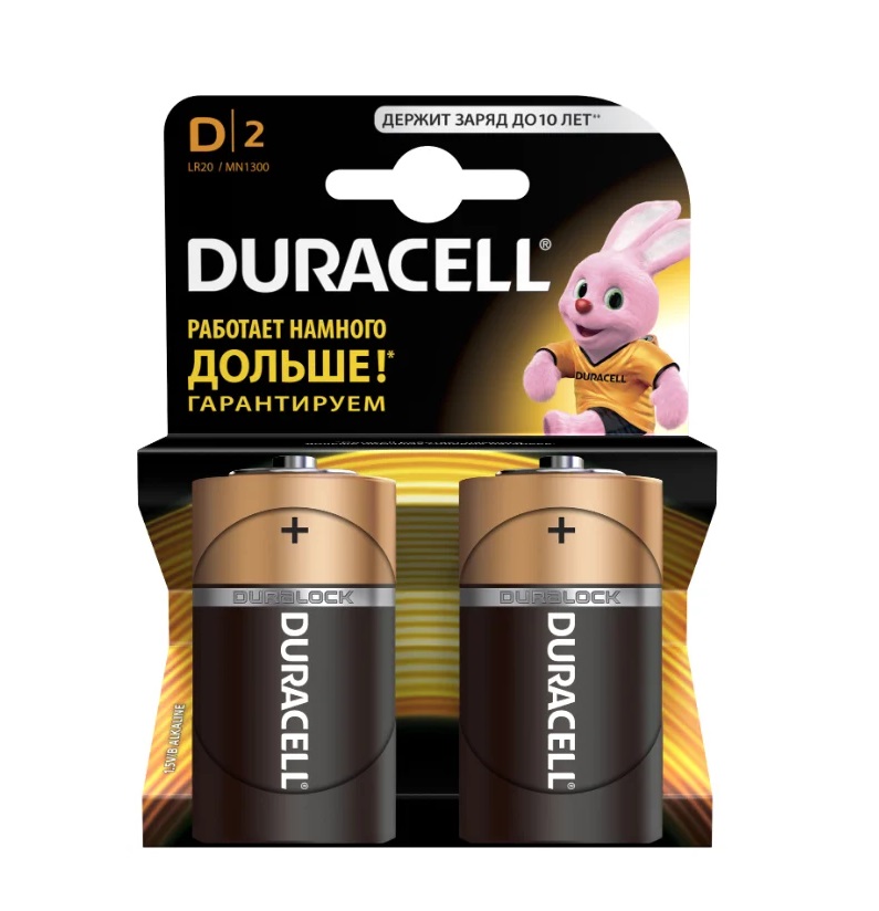 Батарейка DURACELL LR20 new